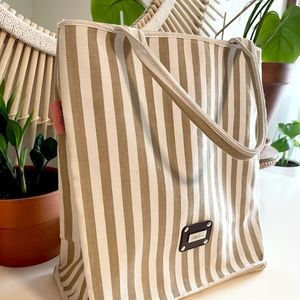 Salarini 1882 Canvas Cotton Tote Handbag